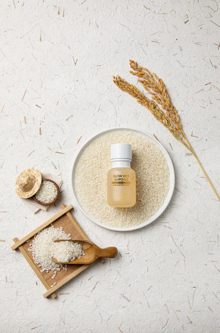 MULDREAM Glow Rice Ampoule Rice Bran Water & Vitamin C