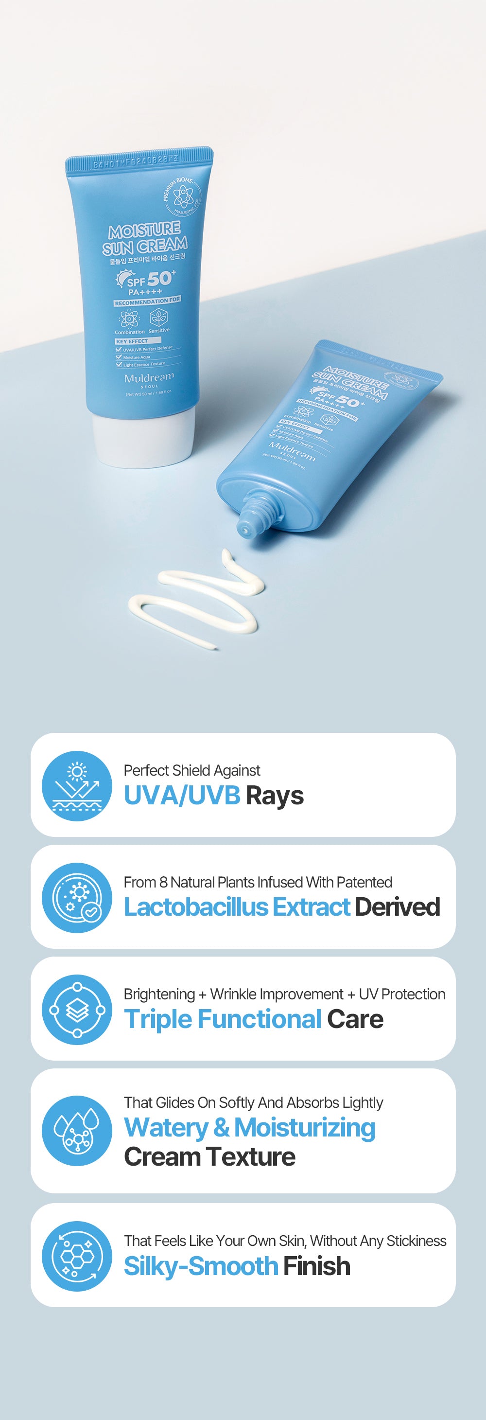 Premium Biome Sun Cream SPF50+ PA++++