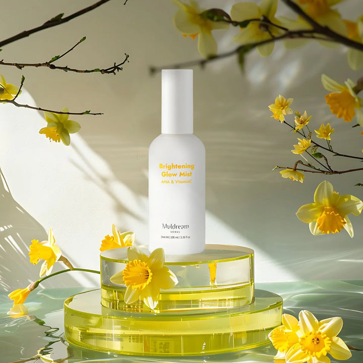 MULDREAM Brightening Glow Mist – AHA & Vitamin C