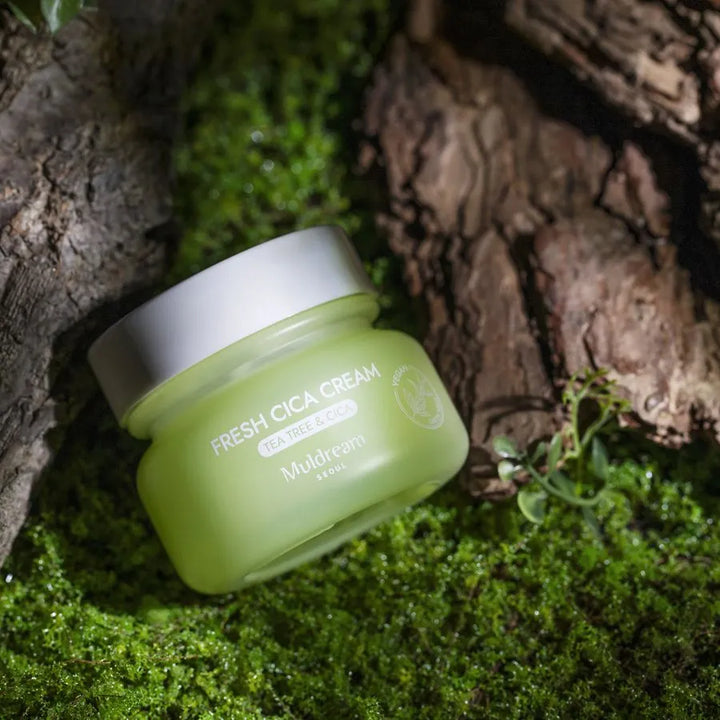 MULDREAM Fresh Cica Cream Tea Tree & Cica