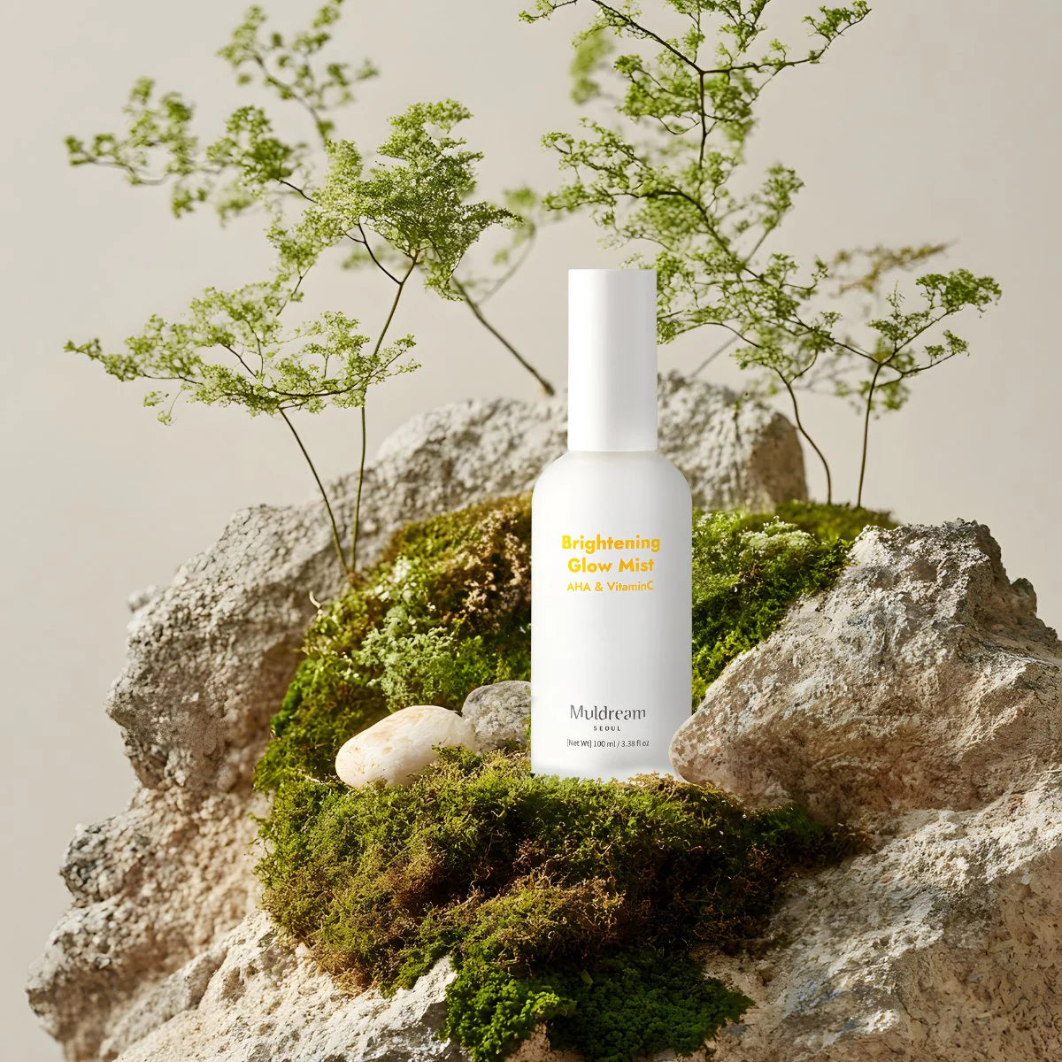 MULDREAM Brightening Glow Mist – AHA & Vitamin C