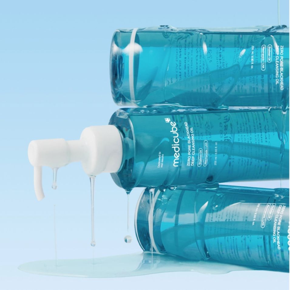MEDICUBE ZERO PORE BLACKHEAD DEEP CLEANSING OIL